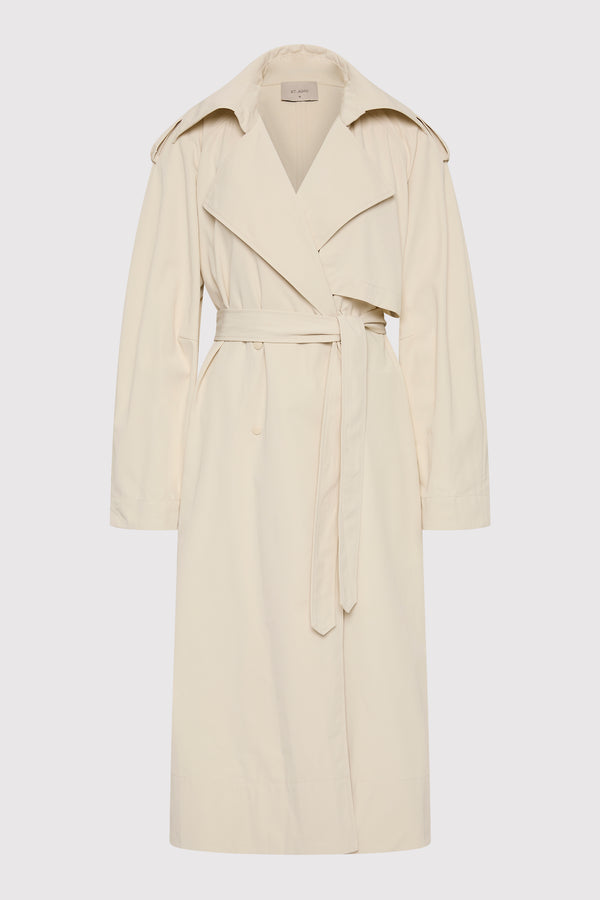 Relaxed Trench - Putty