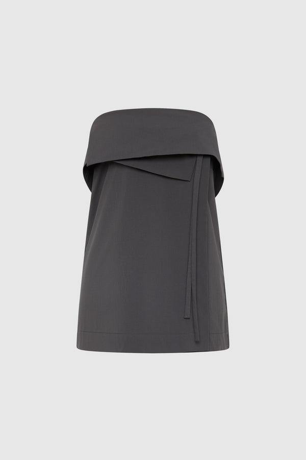 Strapless Wrap Top - Iron Glaze