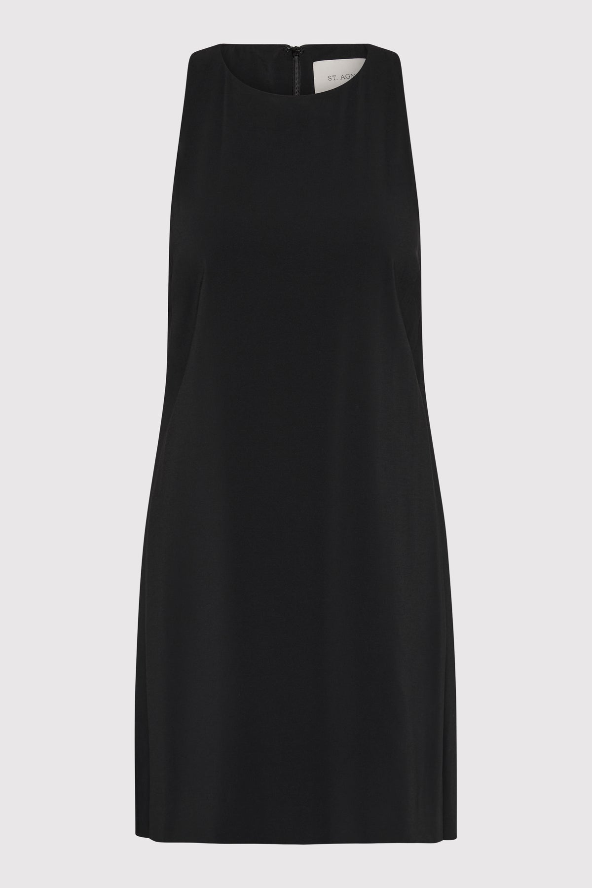 Cut Away Shift Dress - Black