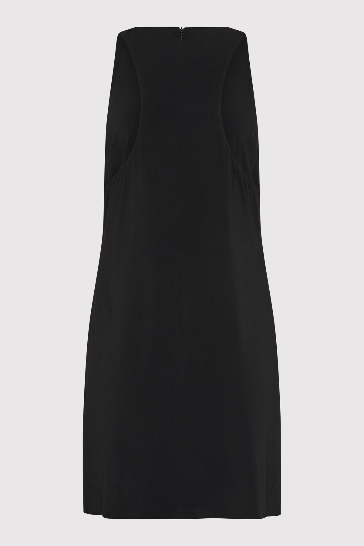 Cut Away Shift Dress - Black