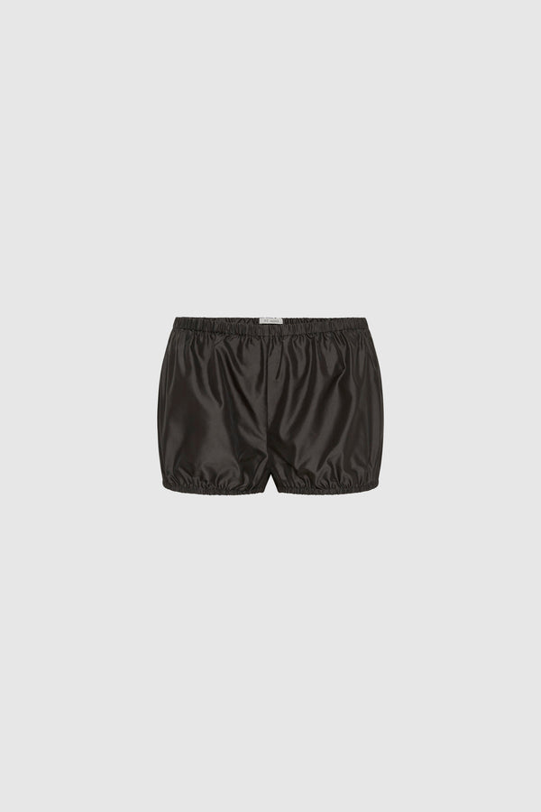 Paper Taffeta Petite Shorts - Dark Vetiver