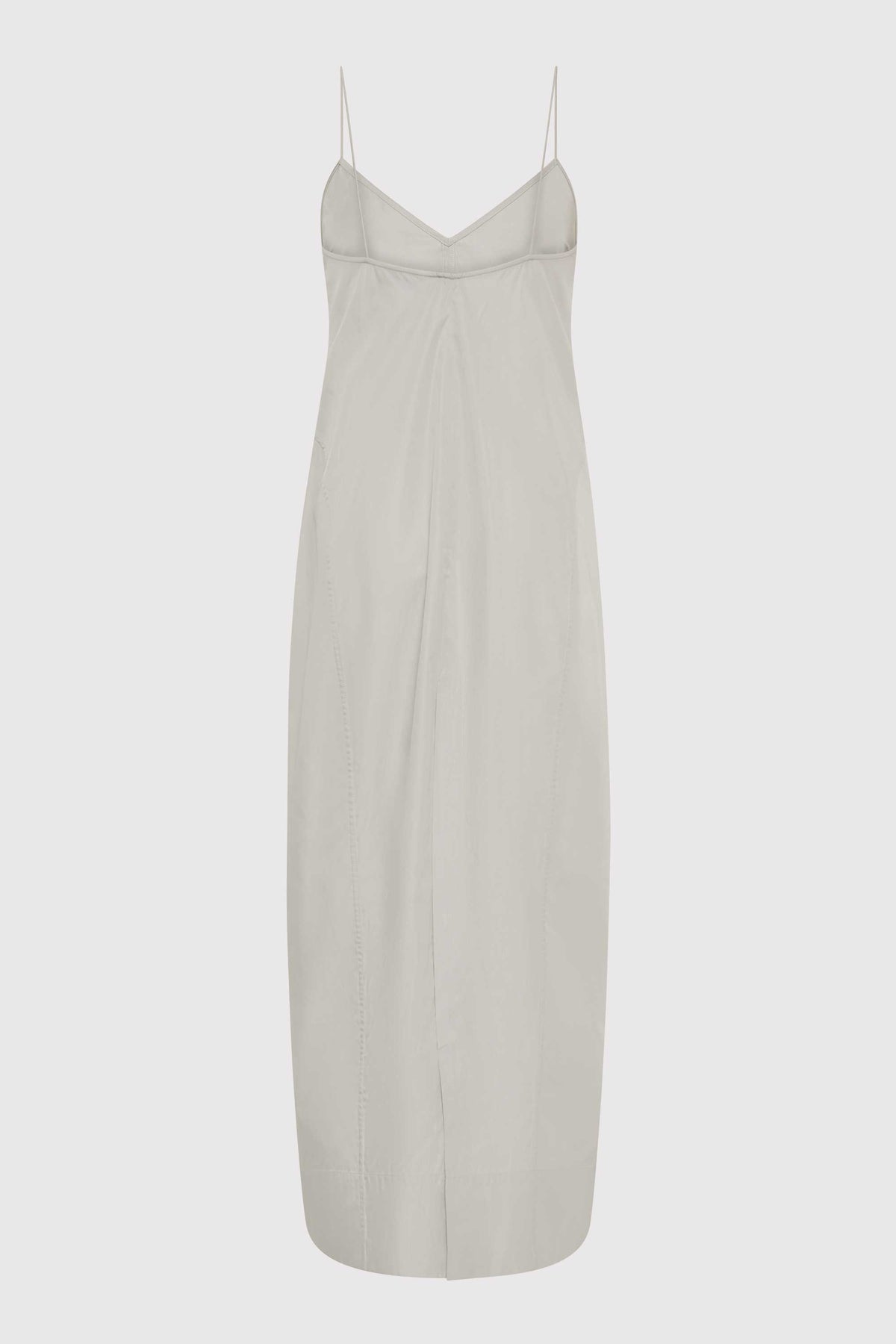 Paper Taffeta Cocoon Dress - Silver