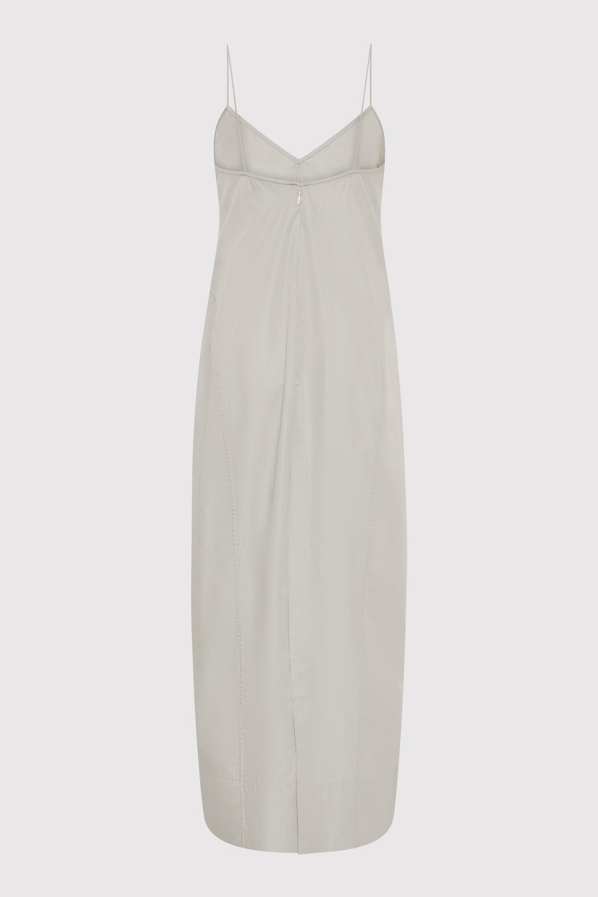 Paper Taffeta Cocoon Dress - Silver
