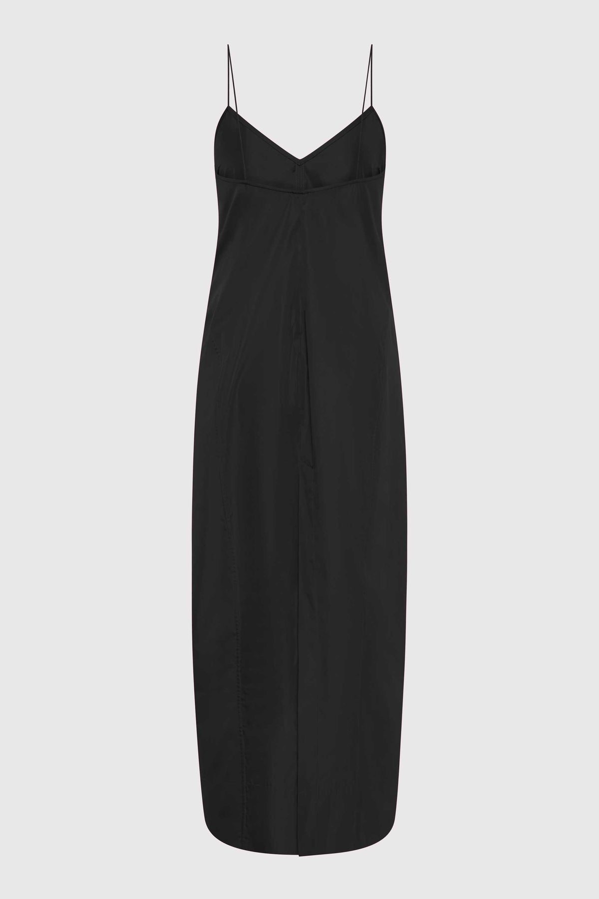 Paper Taffeta Cocoon Dress - Black