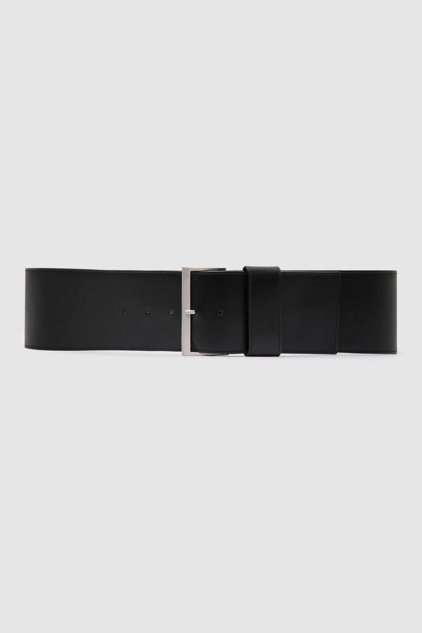 PRE-ORDER: Wide Classic Belt - Black