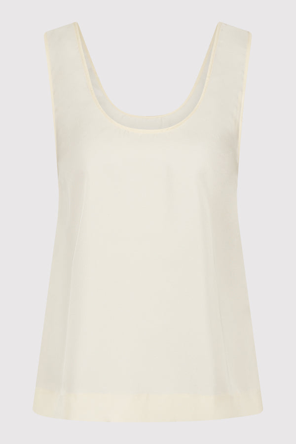 Jordan Button Up Top - Milk