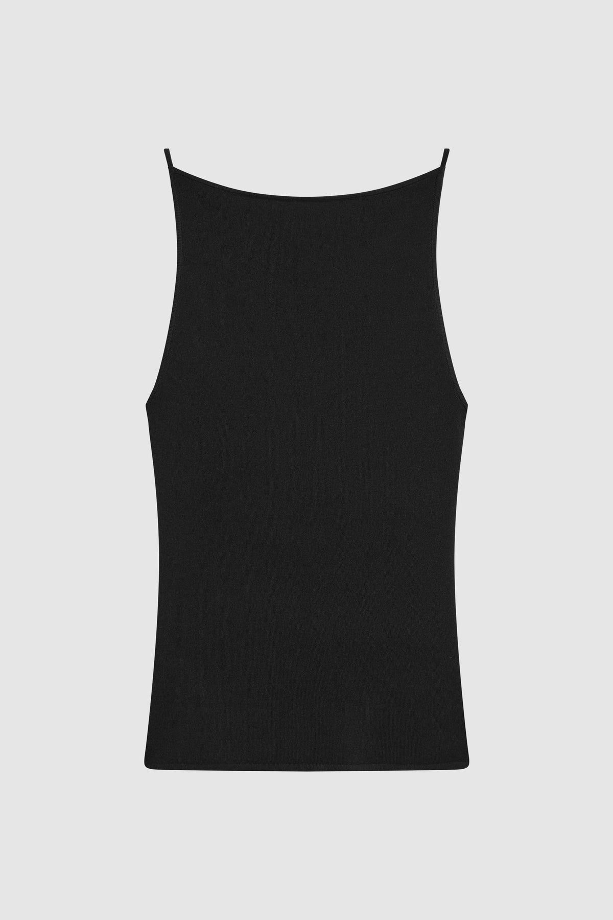 Square Neck Top - Black