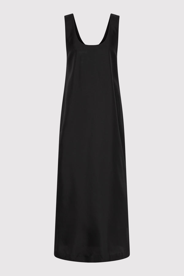 Jordan Button Up Dress - Black
