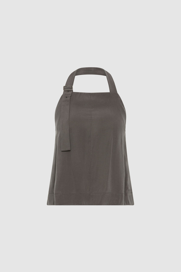 Apron Top - Moss