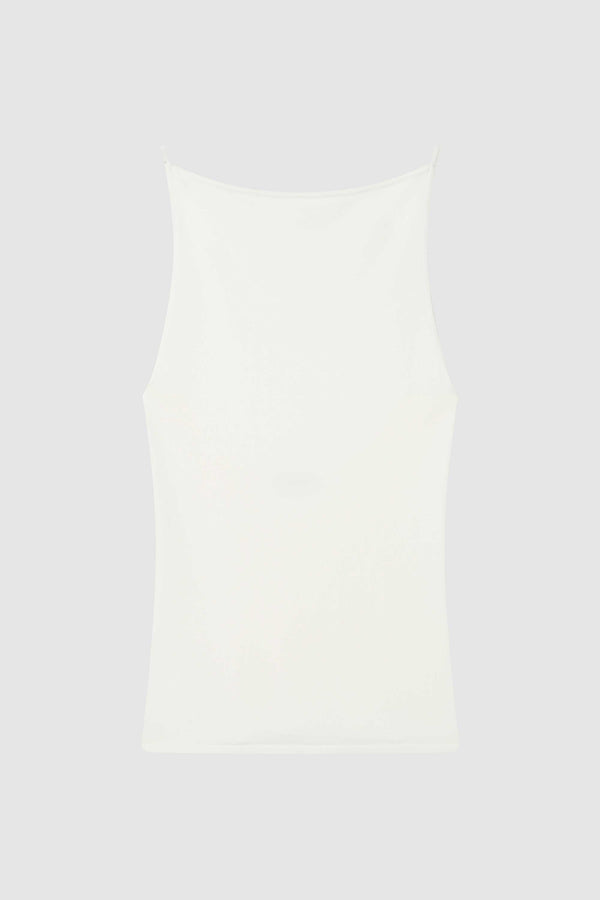 Square Neck Top - Off White