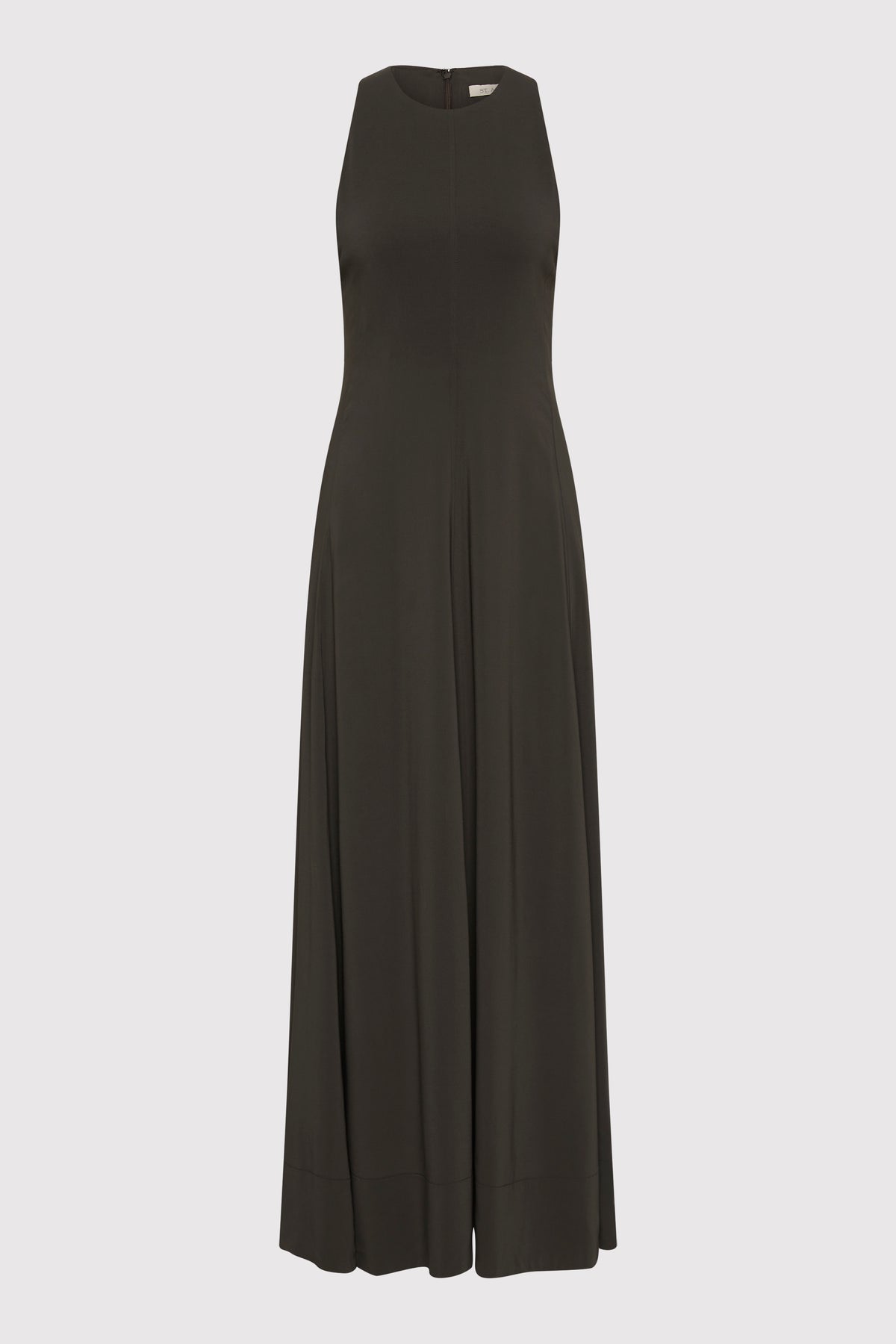 Cut Away Maxi Dress - Black Olive