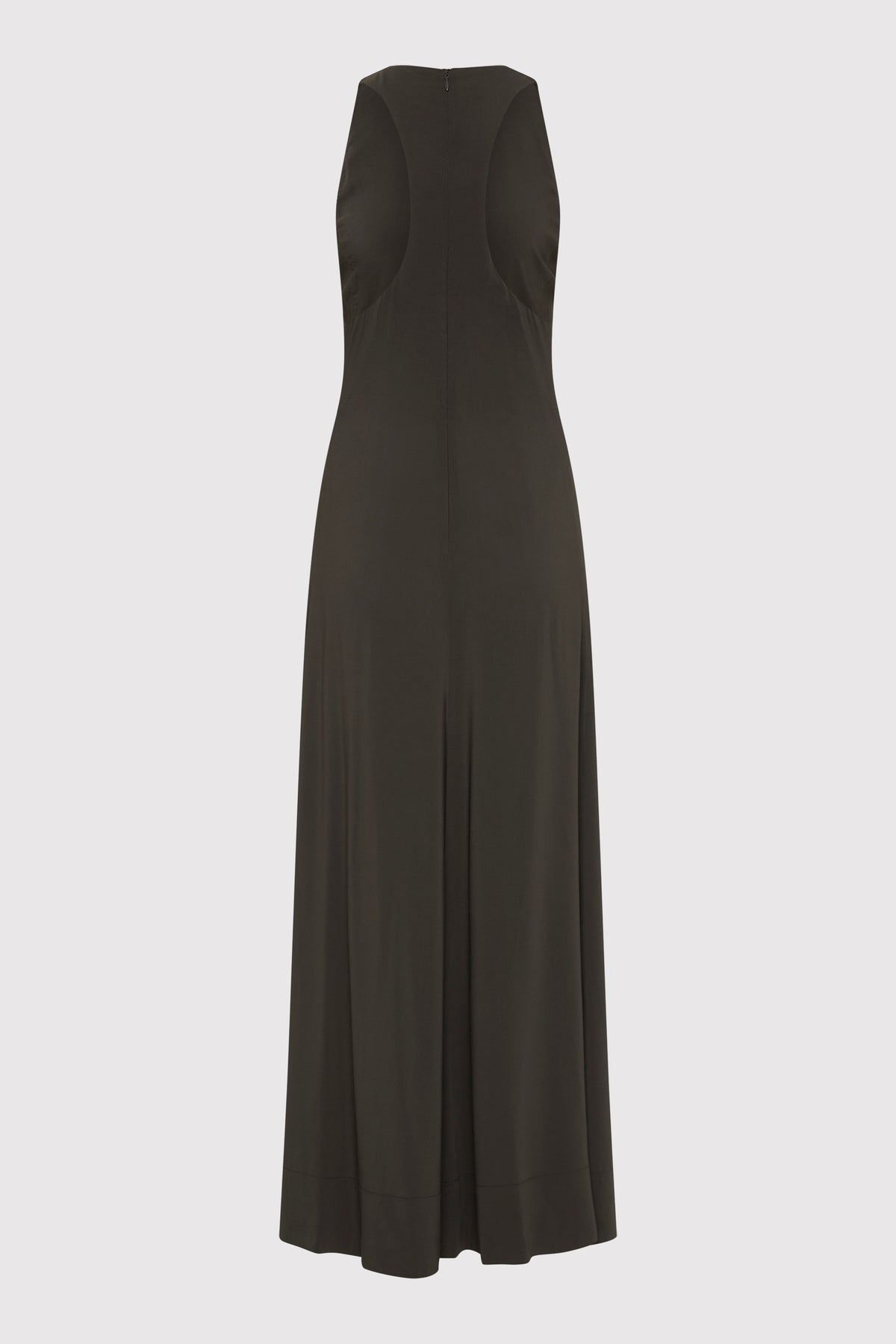 Cut Away Maxi Dress - Black Olive