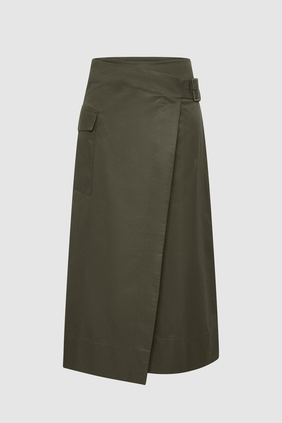 Utility Wrap Skirt - Kalamata