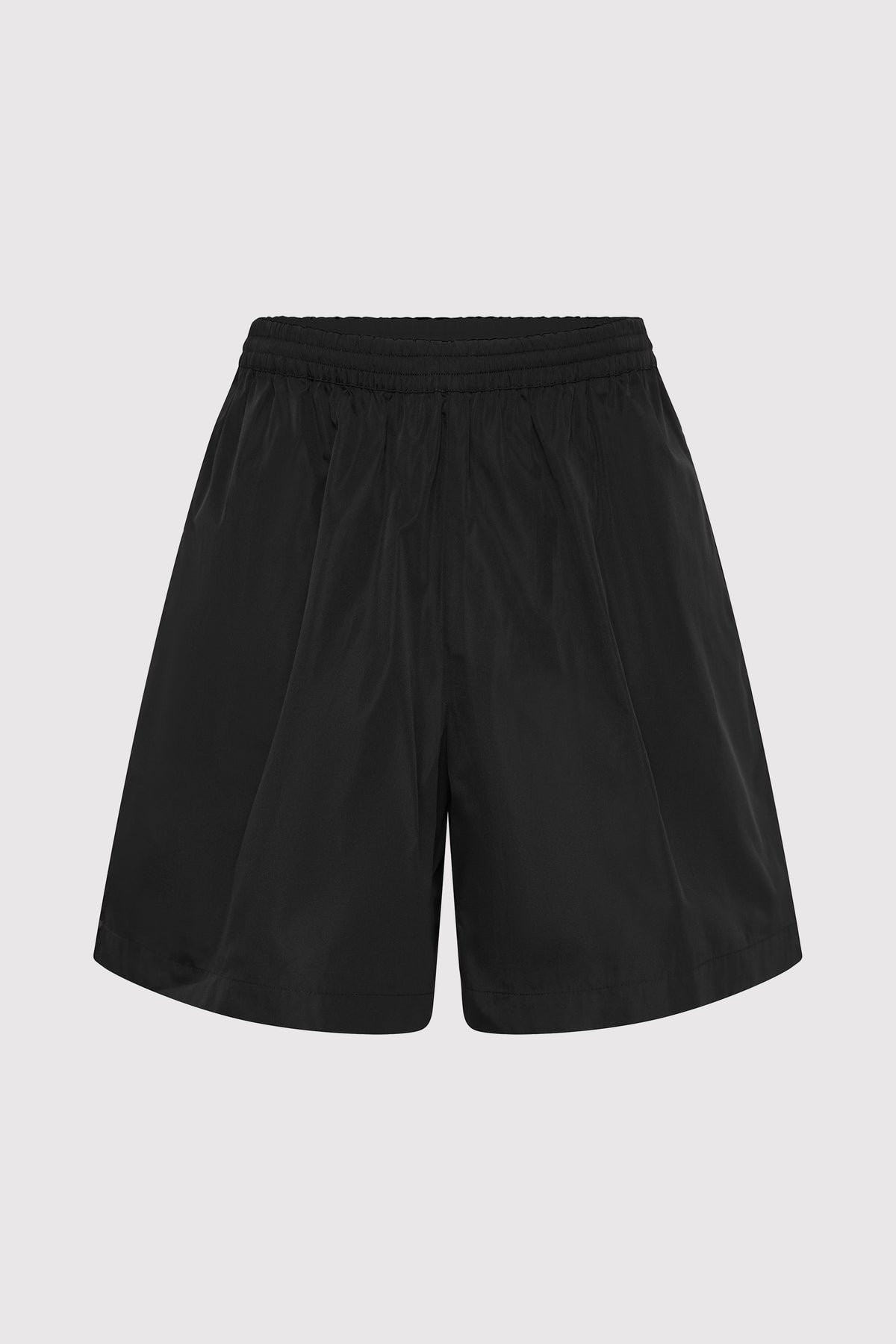 Paper Taffeta Short - Black / Black
