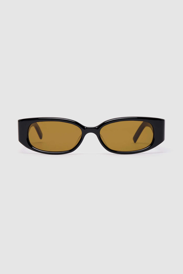 Clasico Sunglasses - Black/Brown