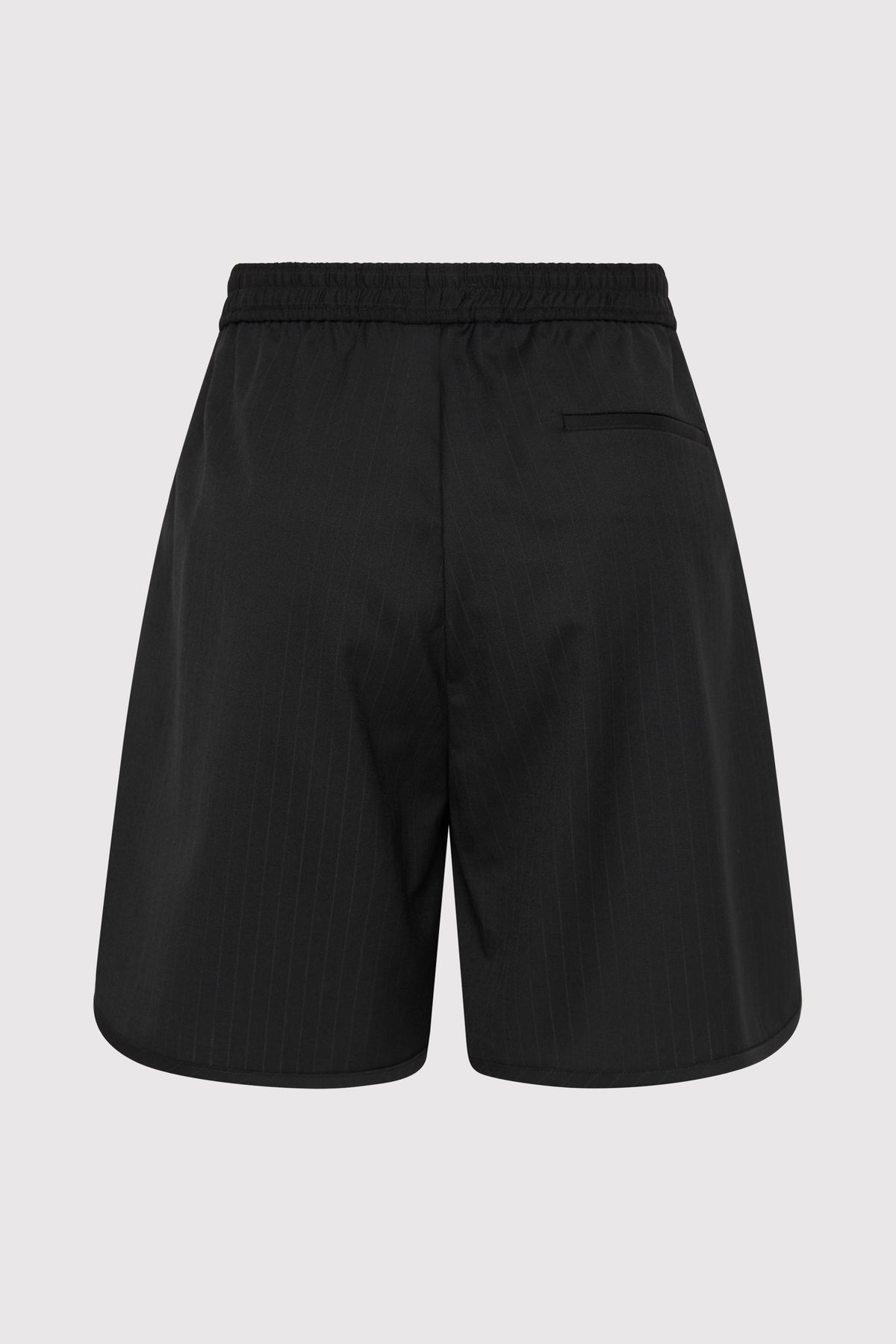Tailored Active Shorts - Black Pinstripe