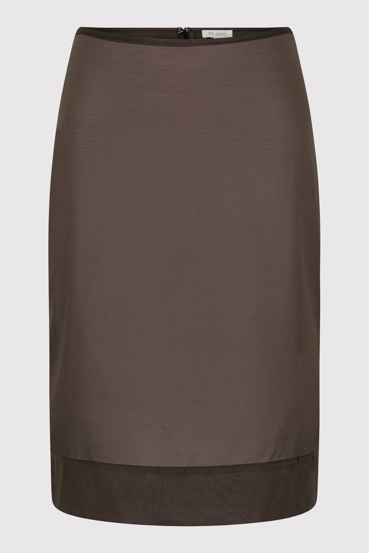Transparent Skirt - Black Olive