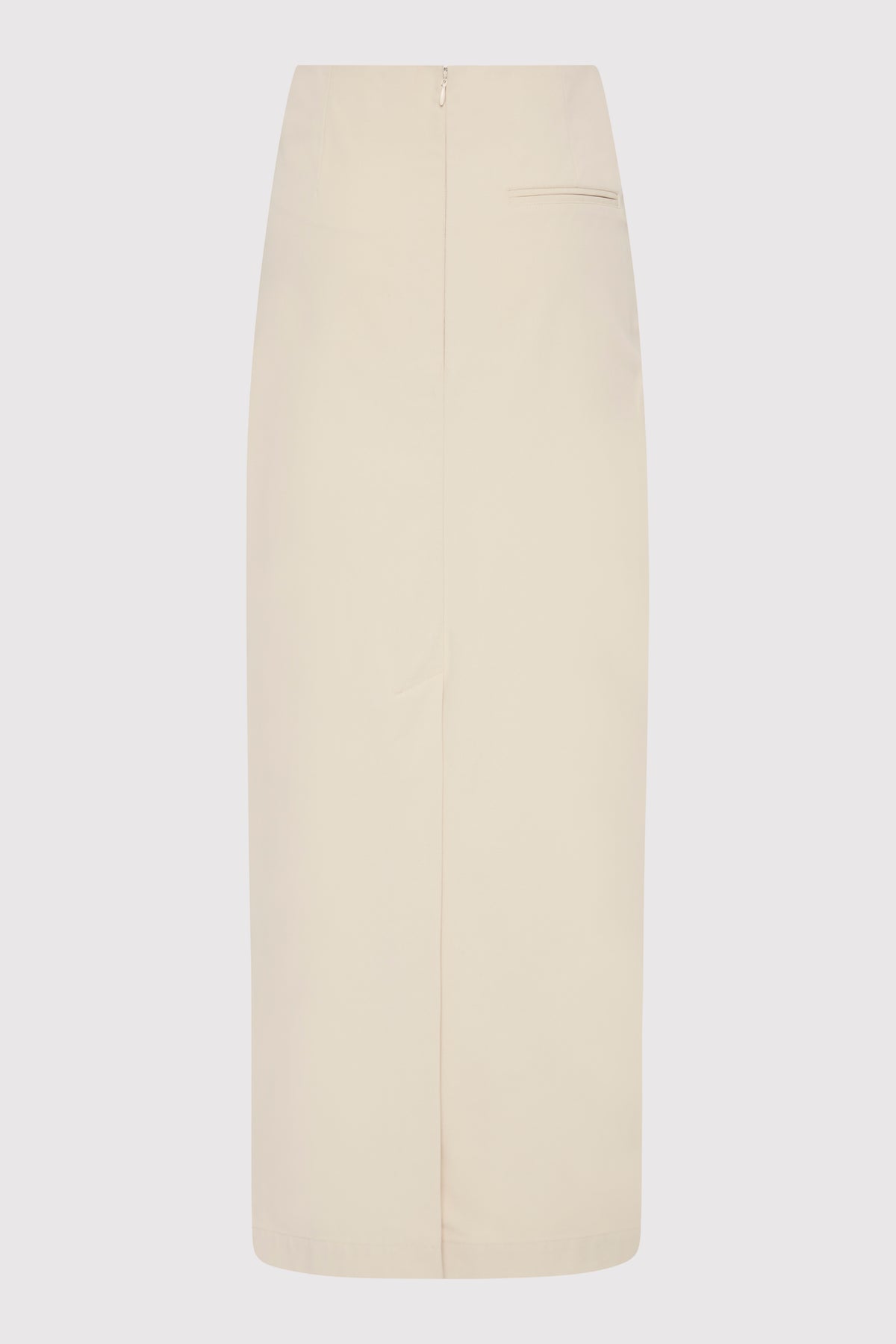 Minimal Column Skirt - Putty