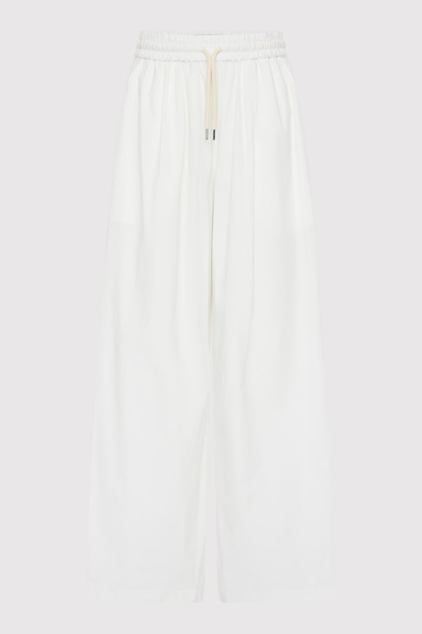 Everyday Drawstring Pants - White