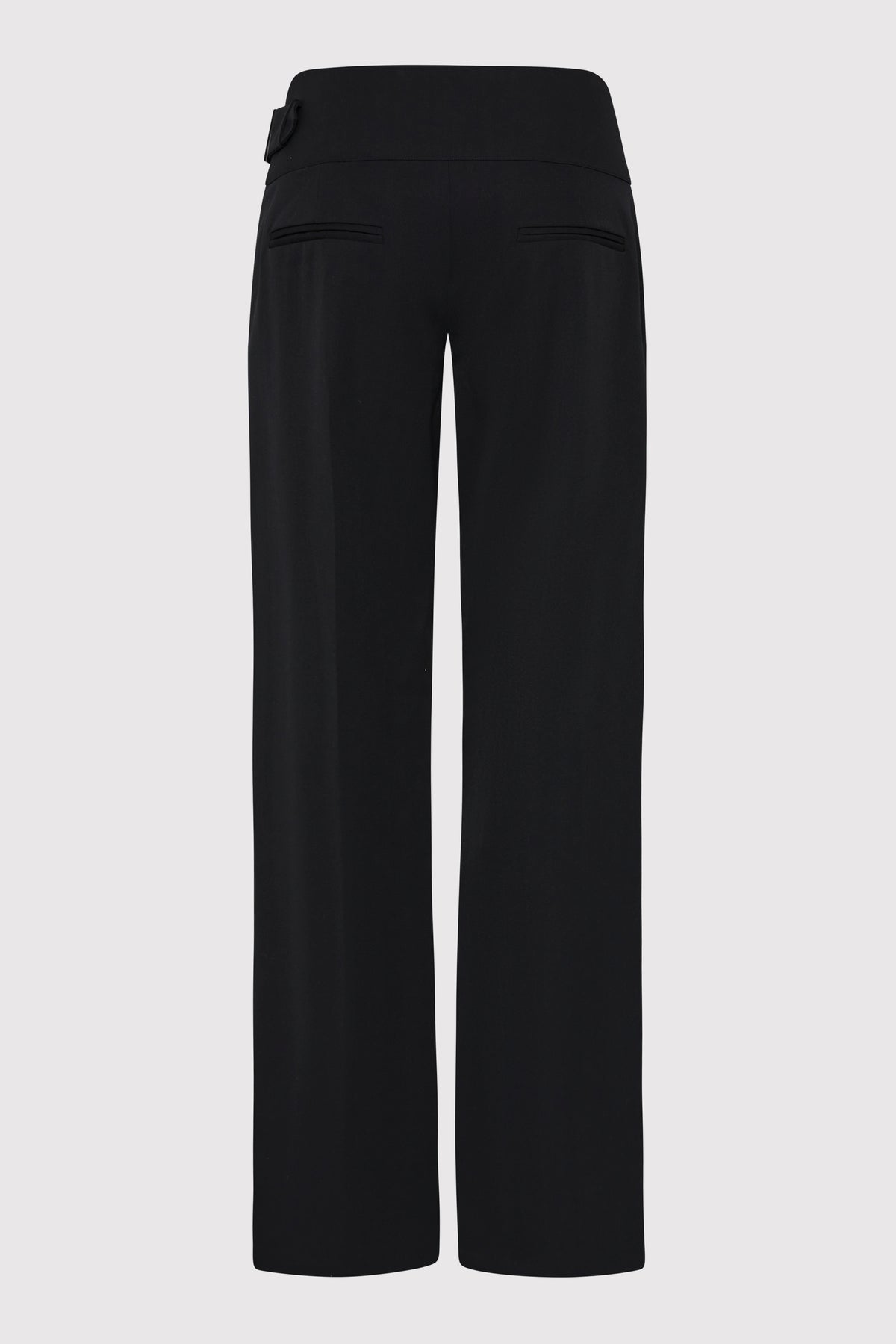 Cummerbund Pants - Black