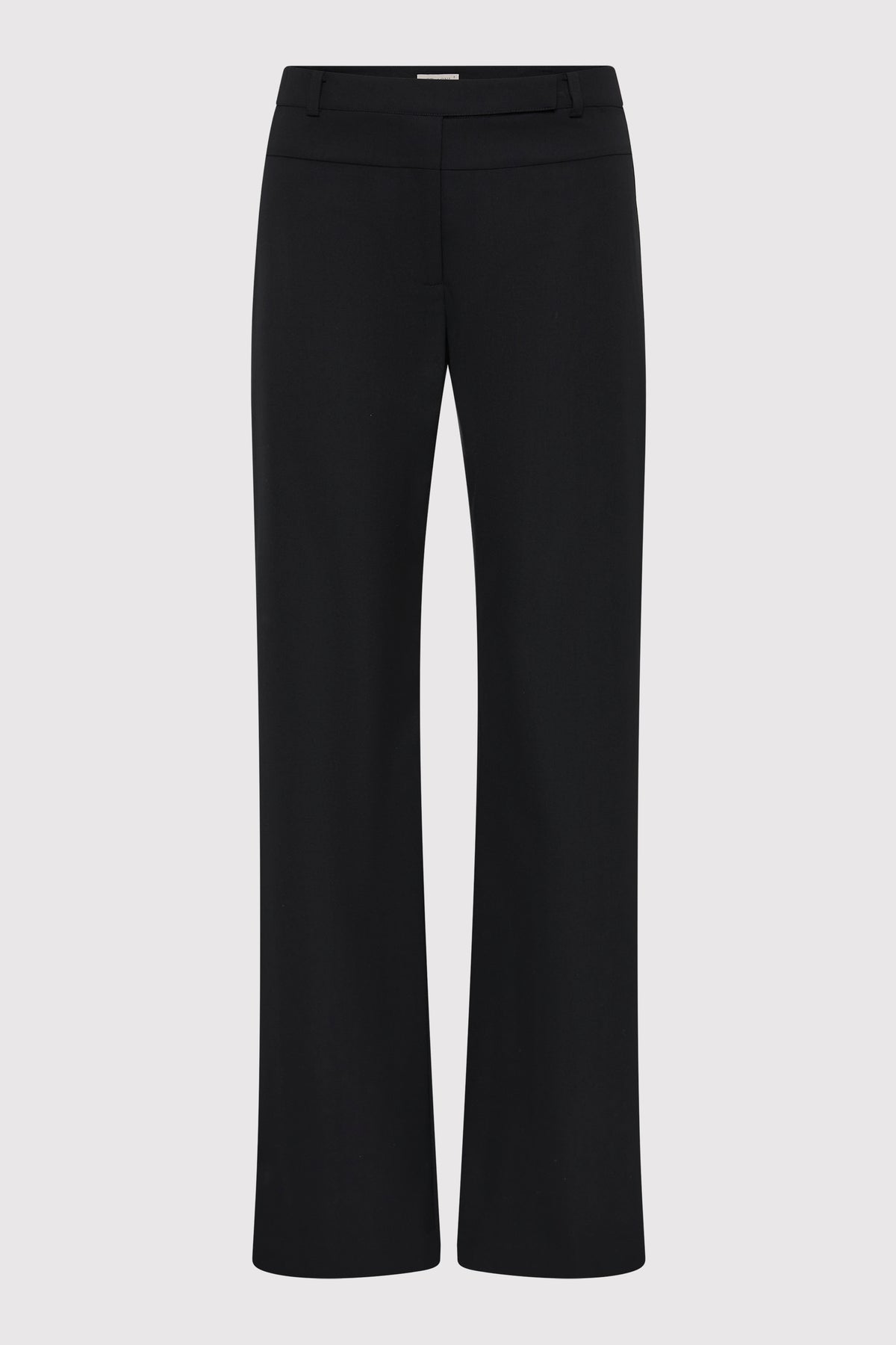 90s Splice Panelled Pants - Black / Black