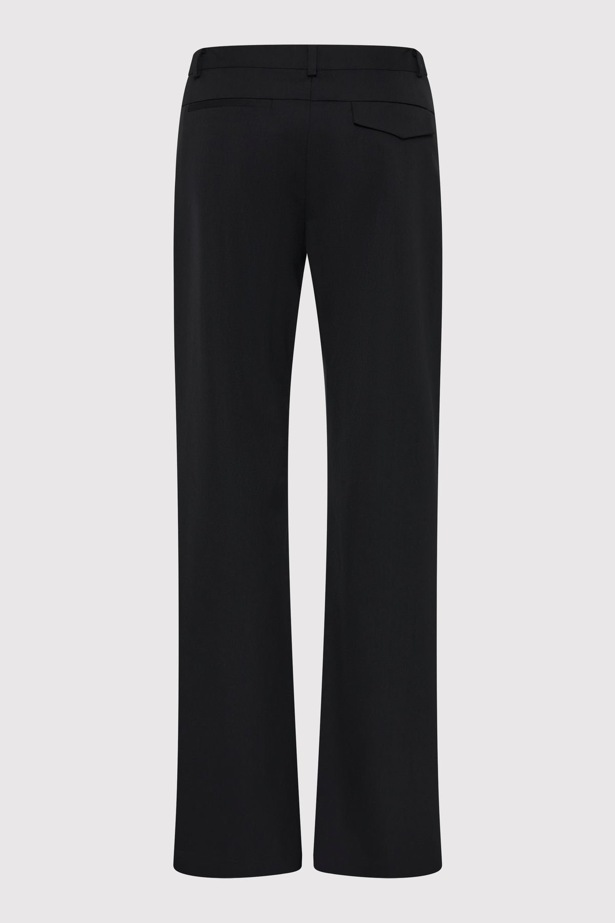 90s Splice Panelled Pants - Black / Black
