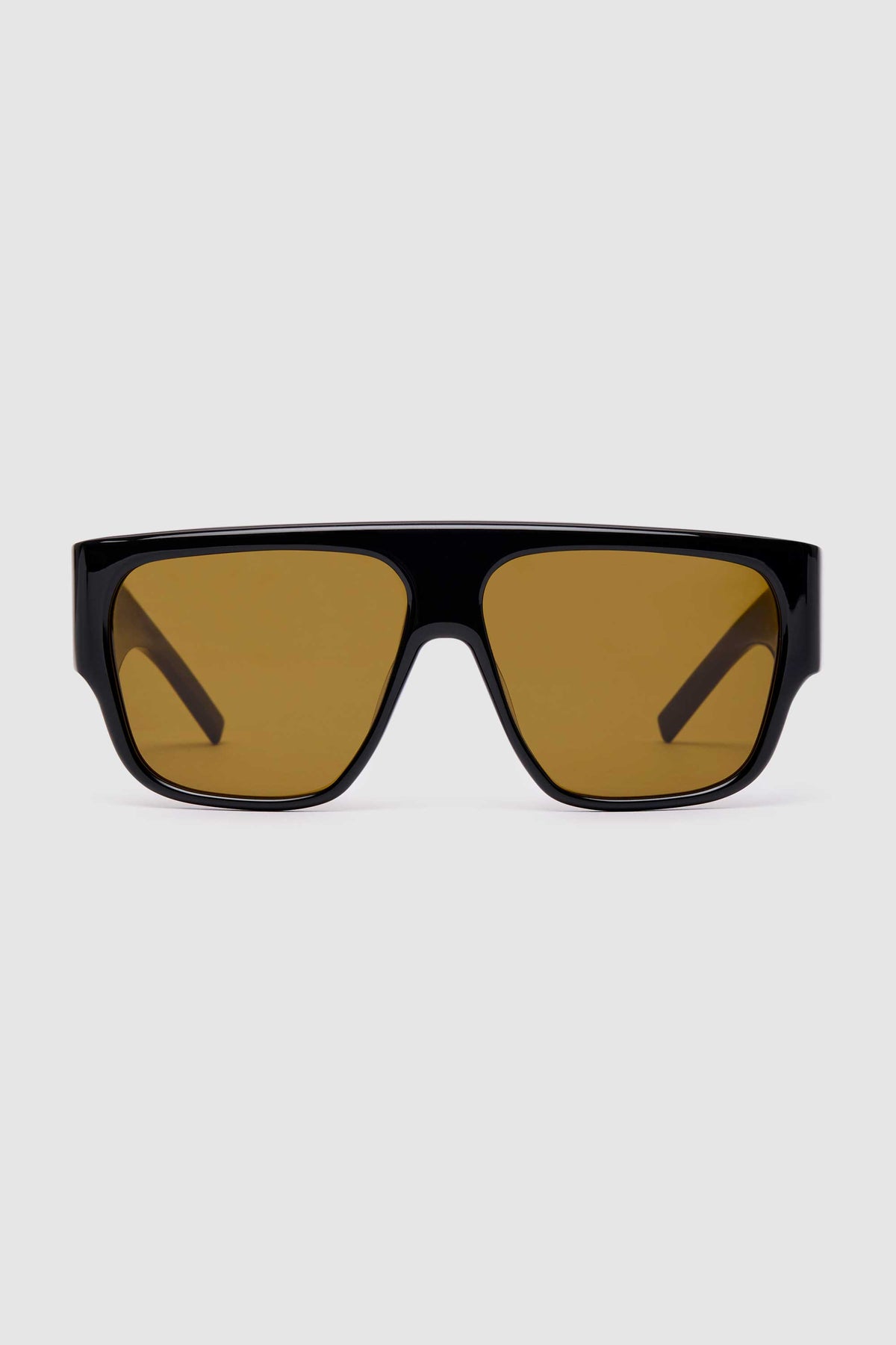 Linea Oversized Sunglasses - Black/Brown