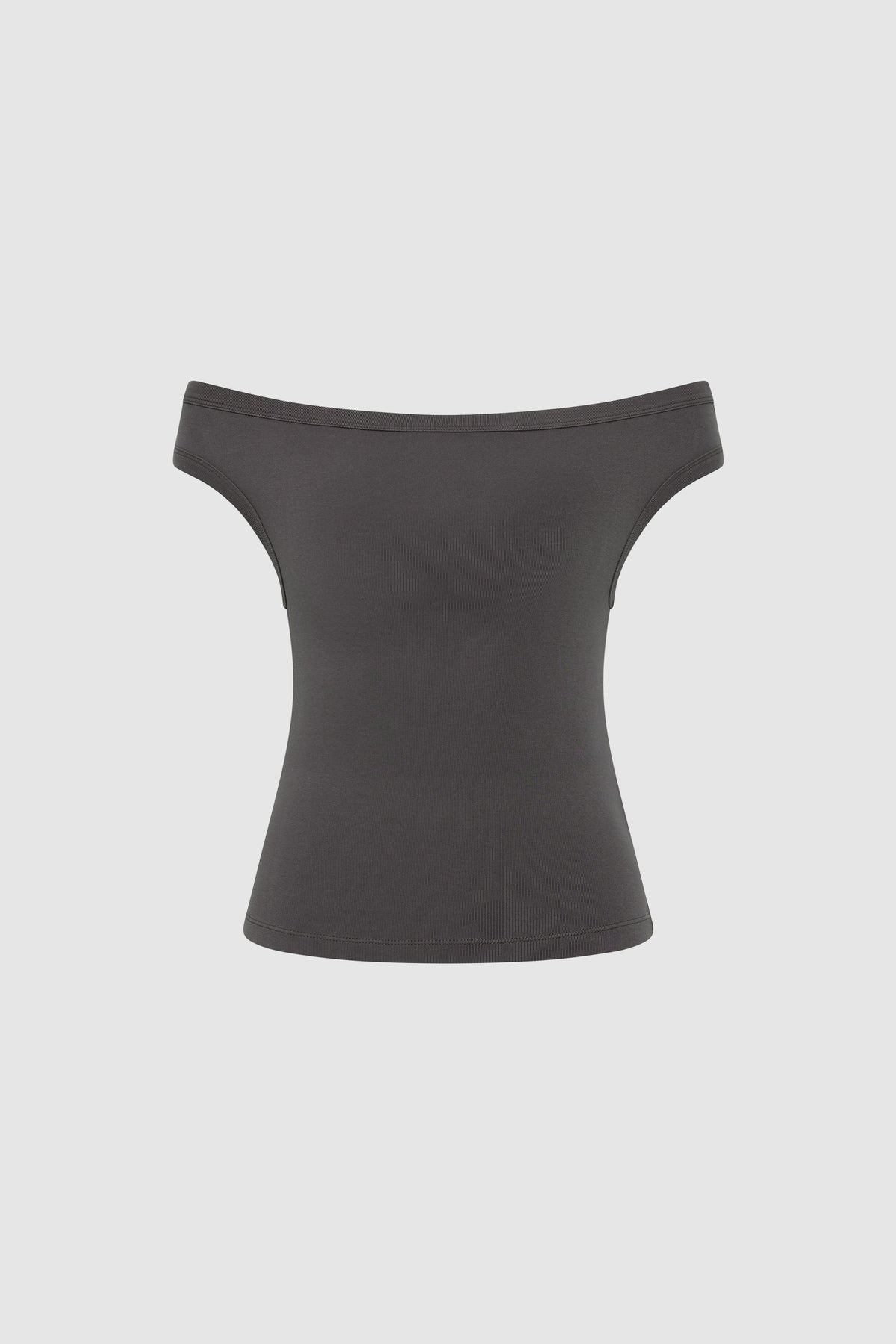 Organic Cotton Ballerina Top - Soot