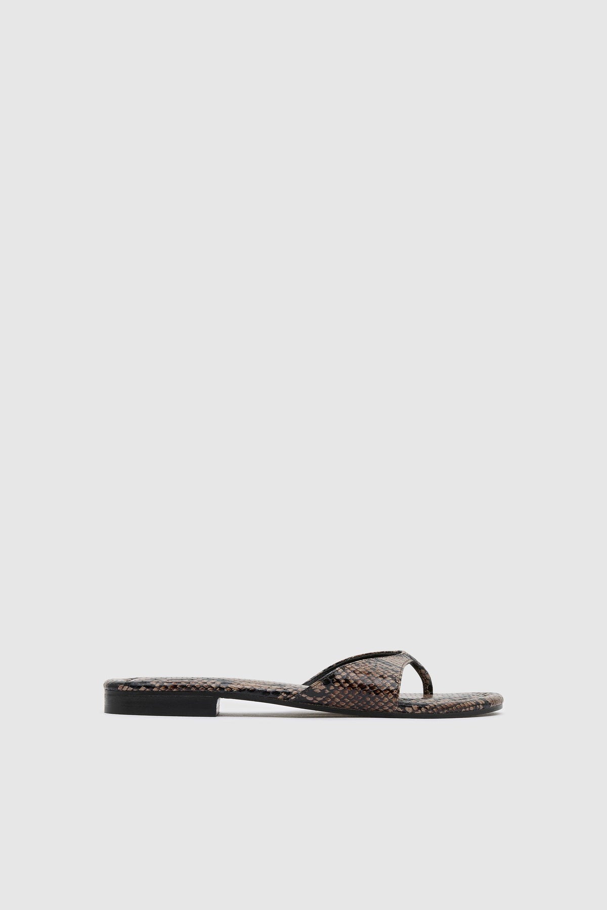Everyday Thong - Python Embossed - Ghost