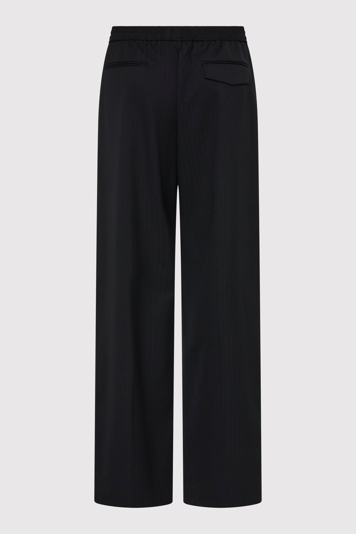 Tailored Active Pants - Black Pinstripe