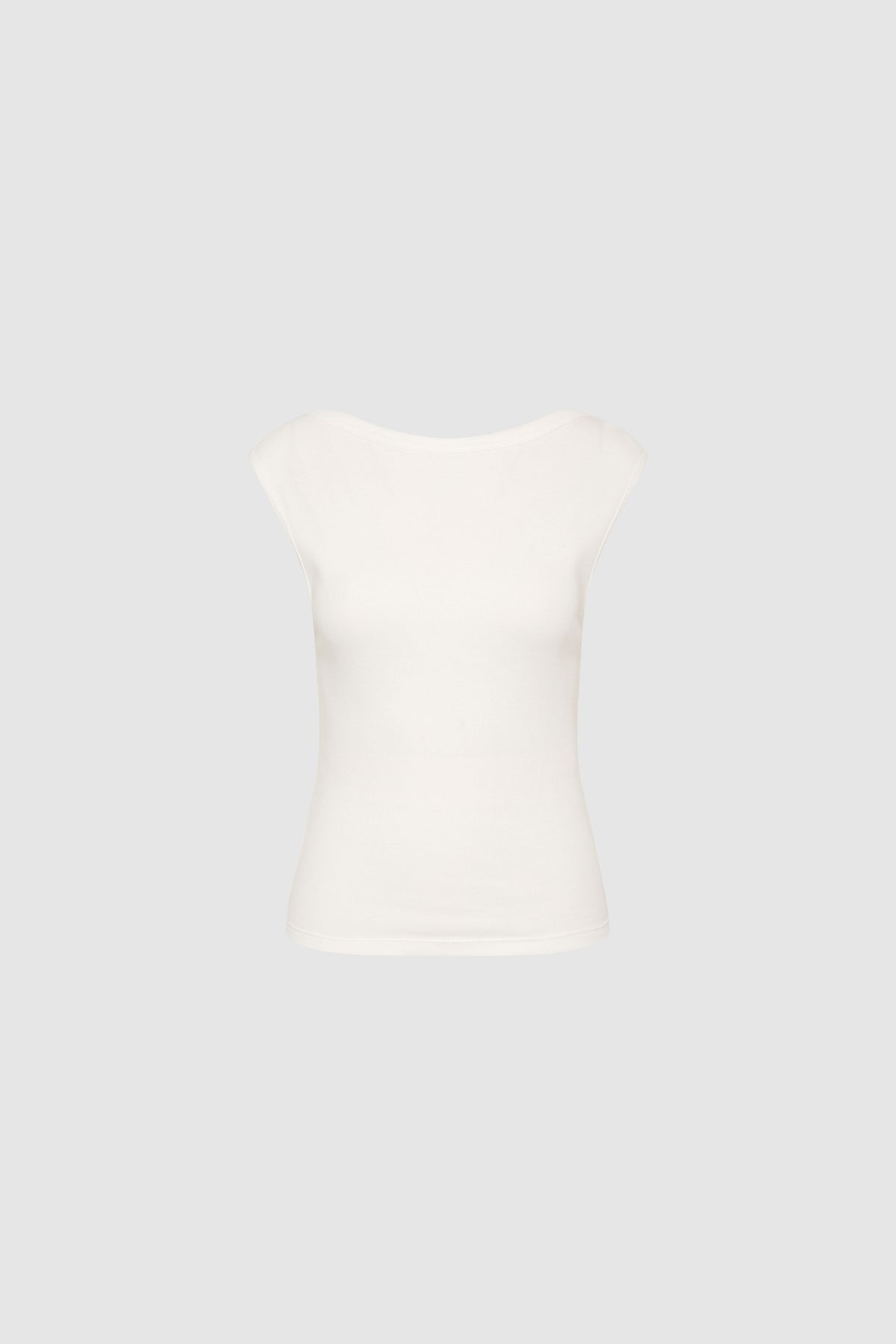 Organic Cotton Ballerina Top - White