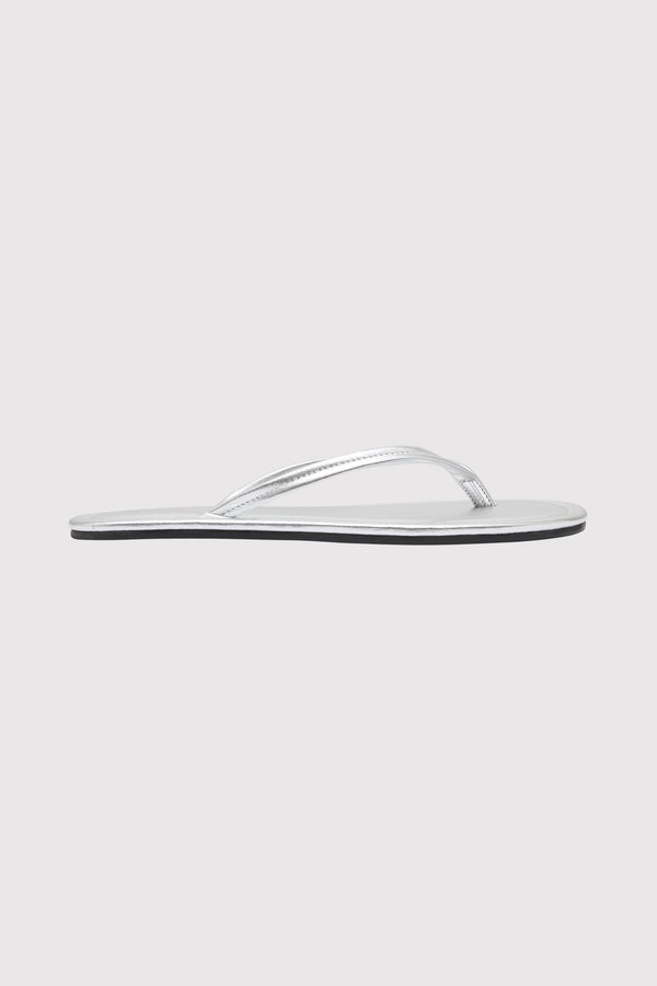 Thong Detail Slide - Silver