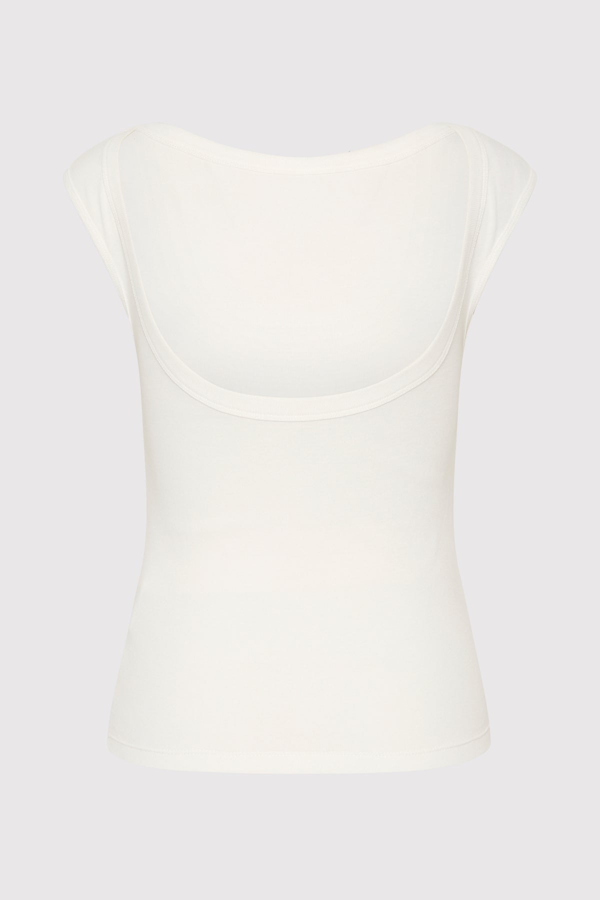 Organic Cotton Ballerina Top - White