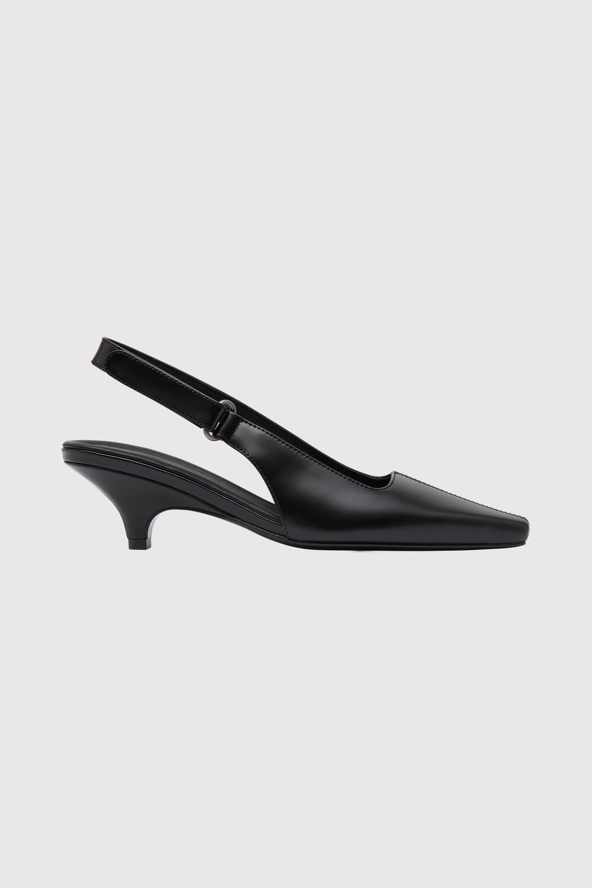 Utility Sling Back Heel - Black