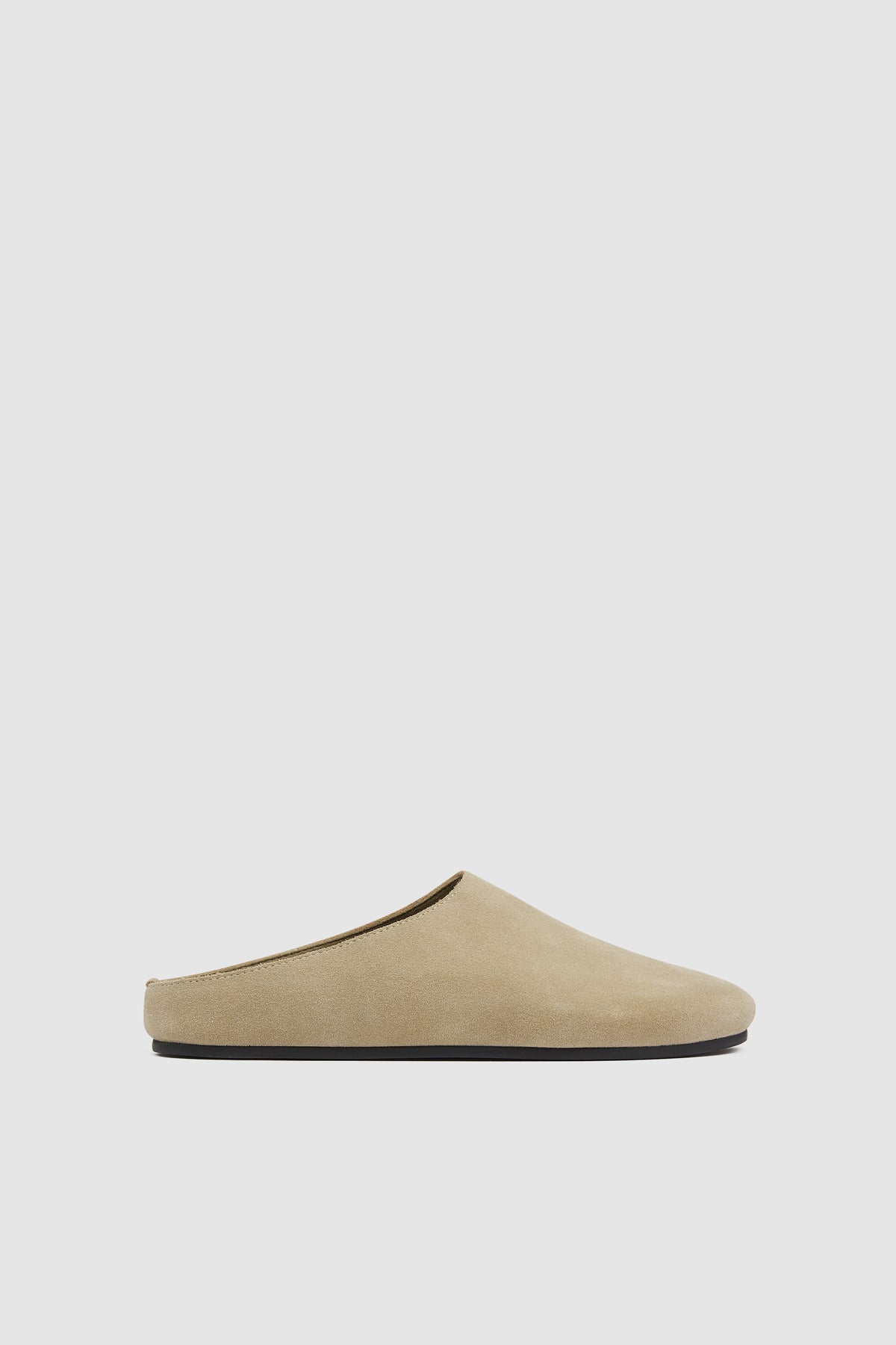 Suede Mule - Rock
