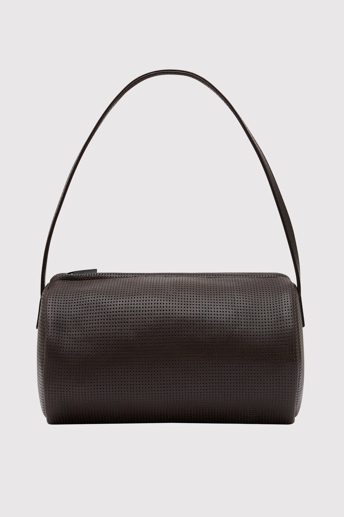 Perforated Connolo Shoulder Bag - Coffee