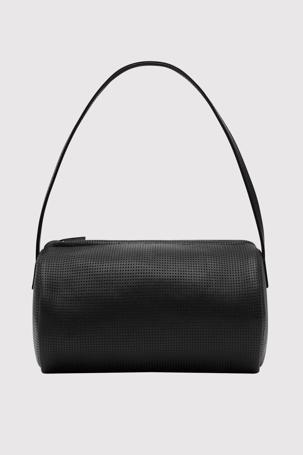 Perforated Connolo Shoulder Bag - Black