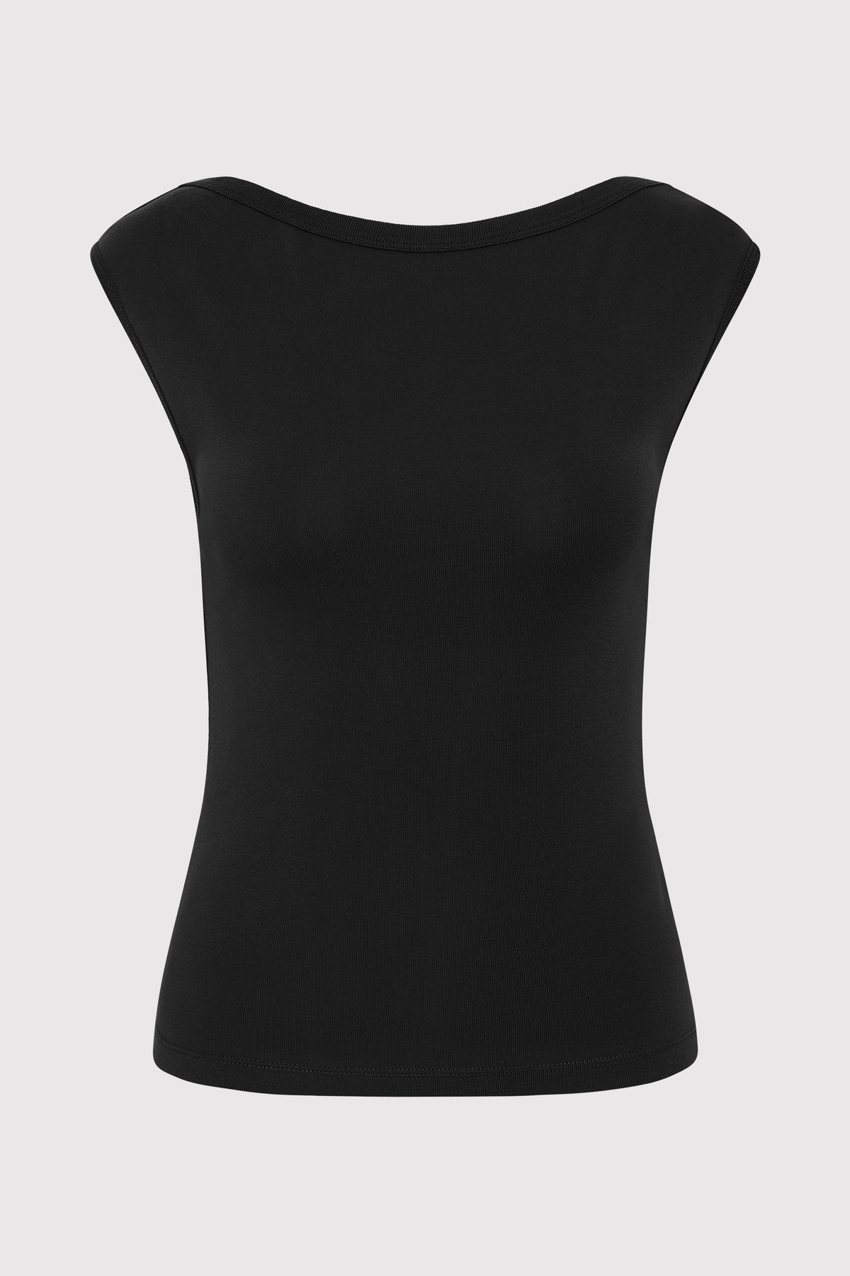 Organic Cotton Ballerina Top - Jet Black