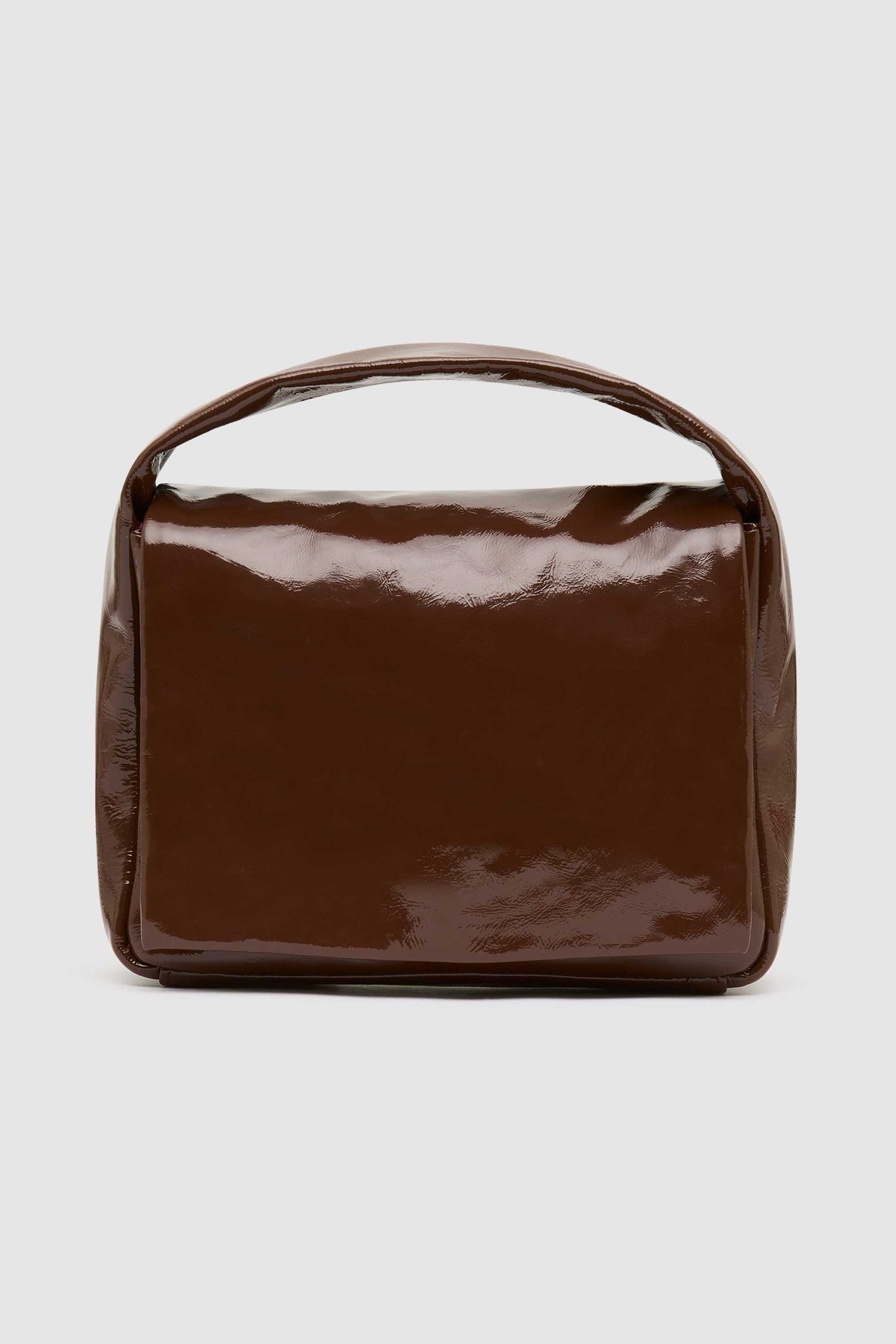 Petit Soft Satchel - Patent Liqueur