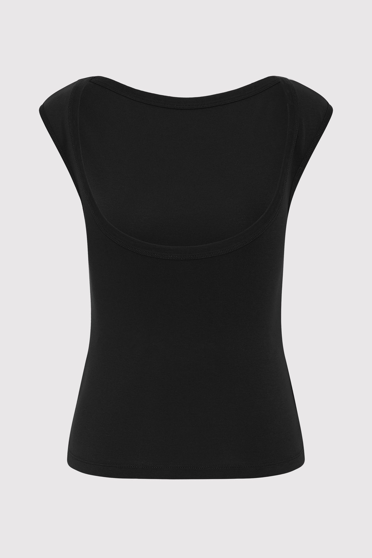 Organic Cotton Ballerina Top - Jet Black