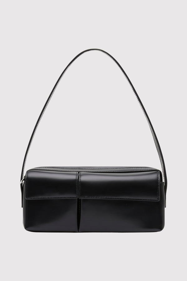 90s Utility Shoulder Bag - Black