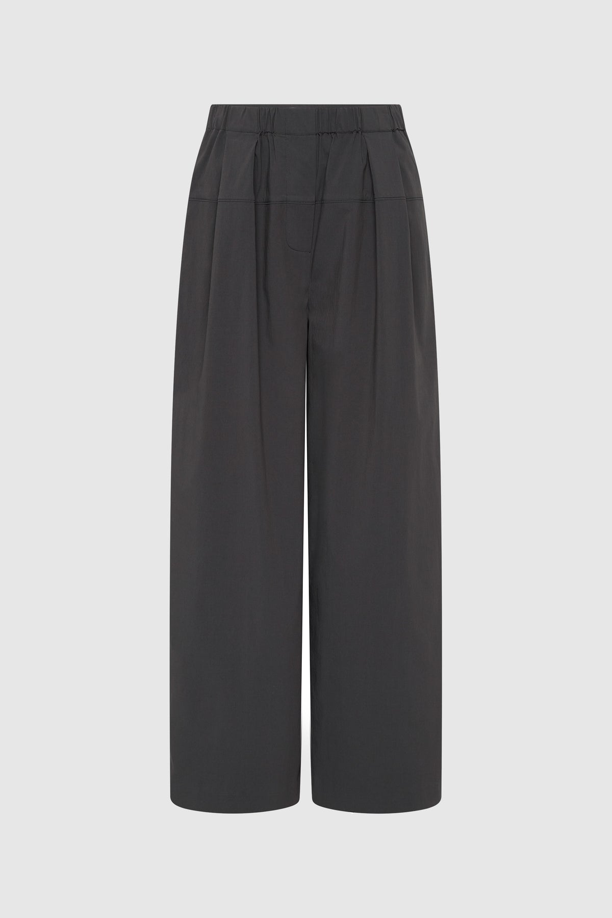 Relaxed Pleat Pants - Iron Glaze