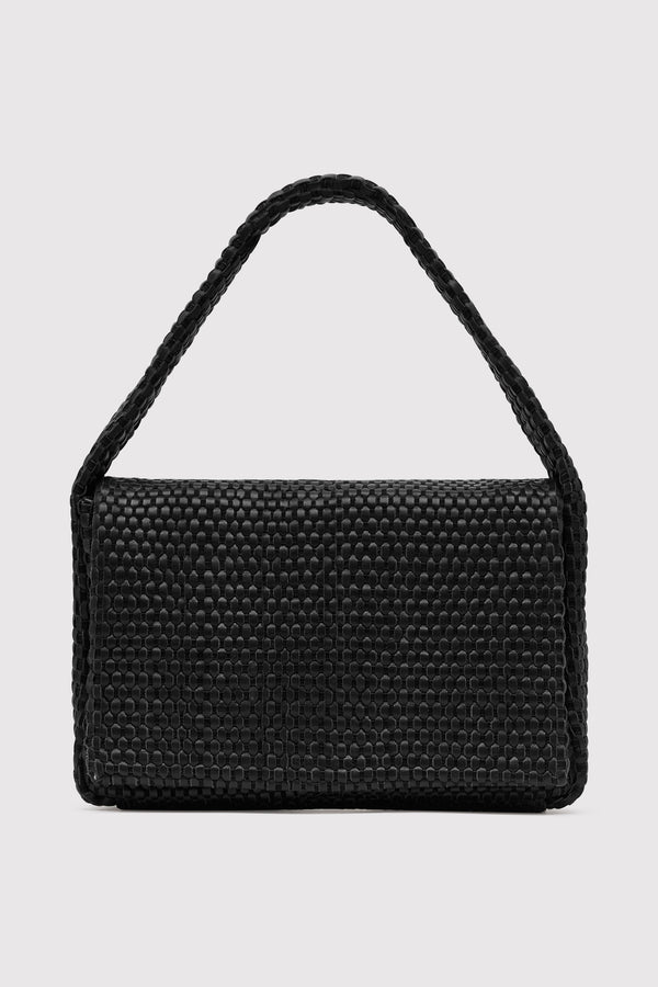 Lattice Everyday Satchel - Black