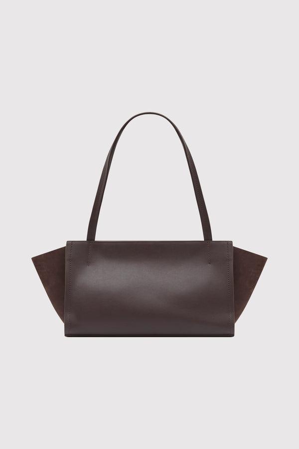 Slim Wonton Tote - Coffee