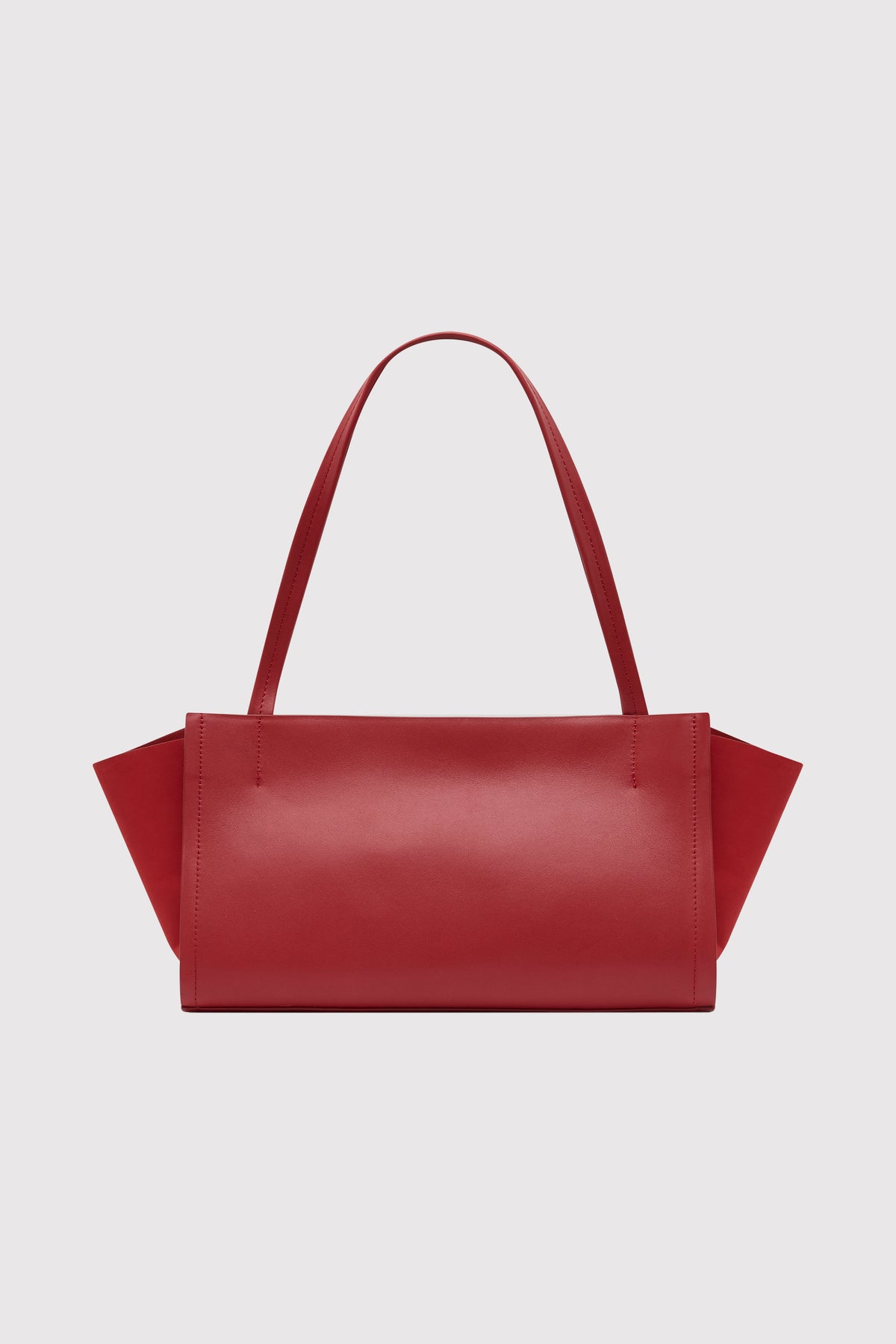 Slim Wonton Tote - Rosso