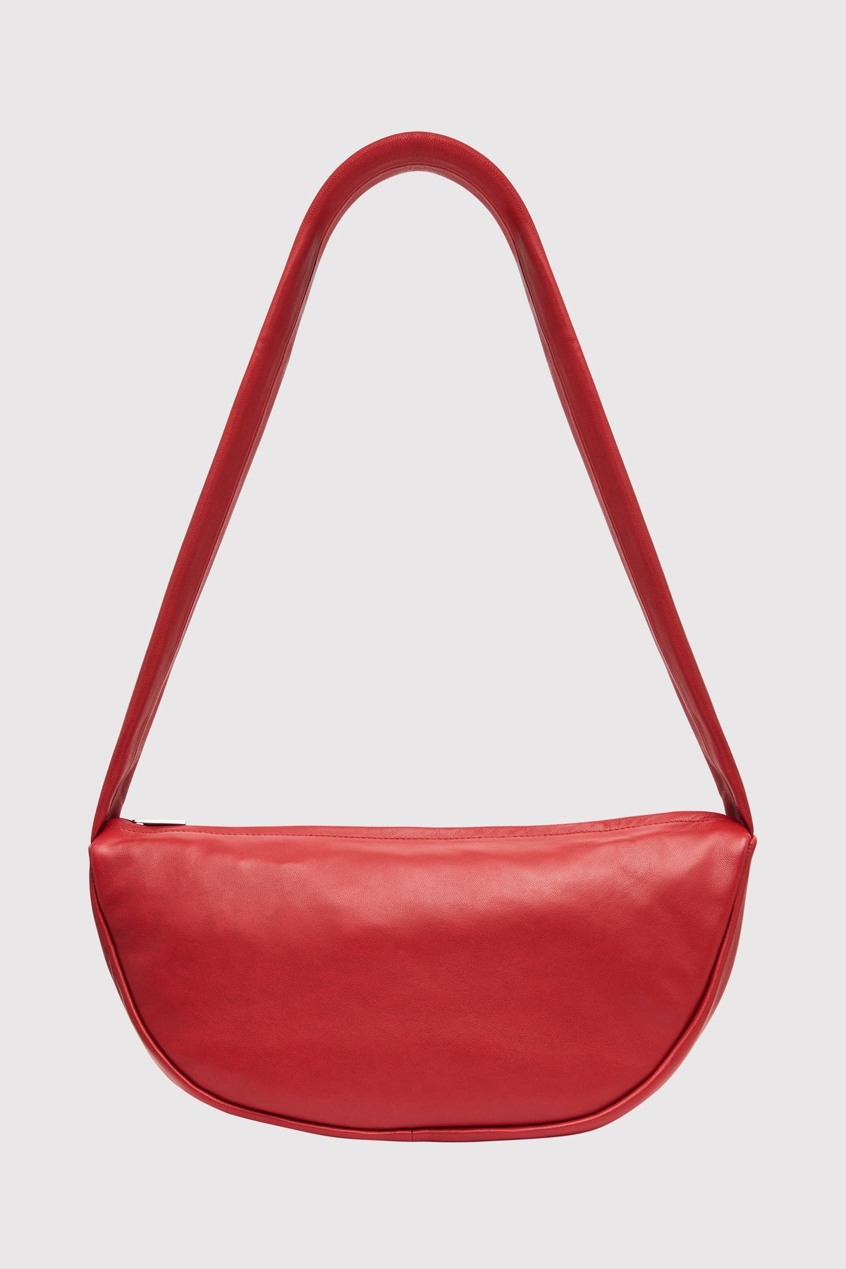 Soft Crescent Bag - Rosso