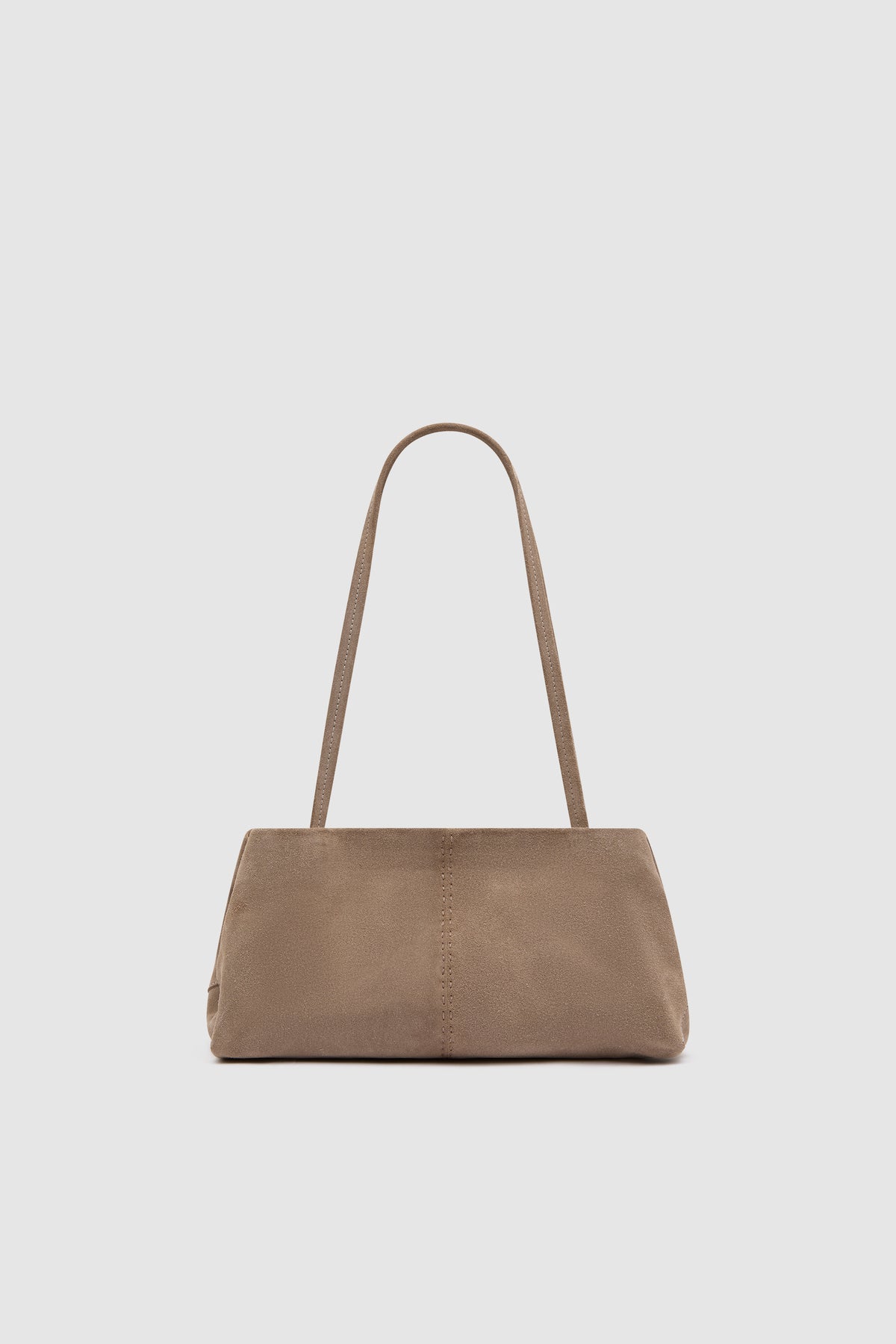 Suede Origami Tote - Almond
