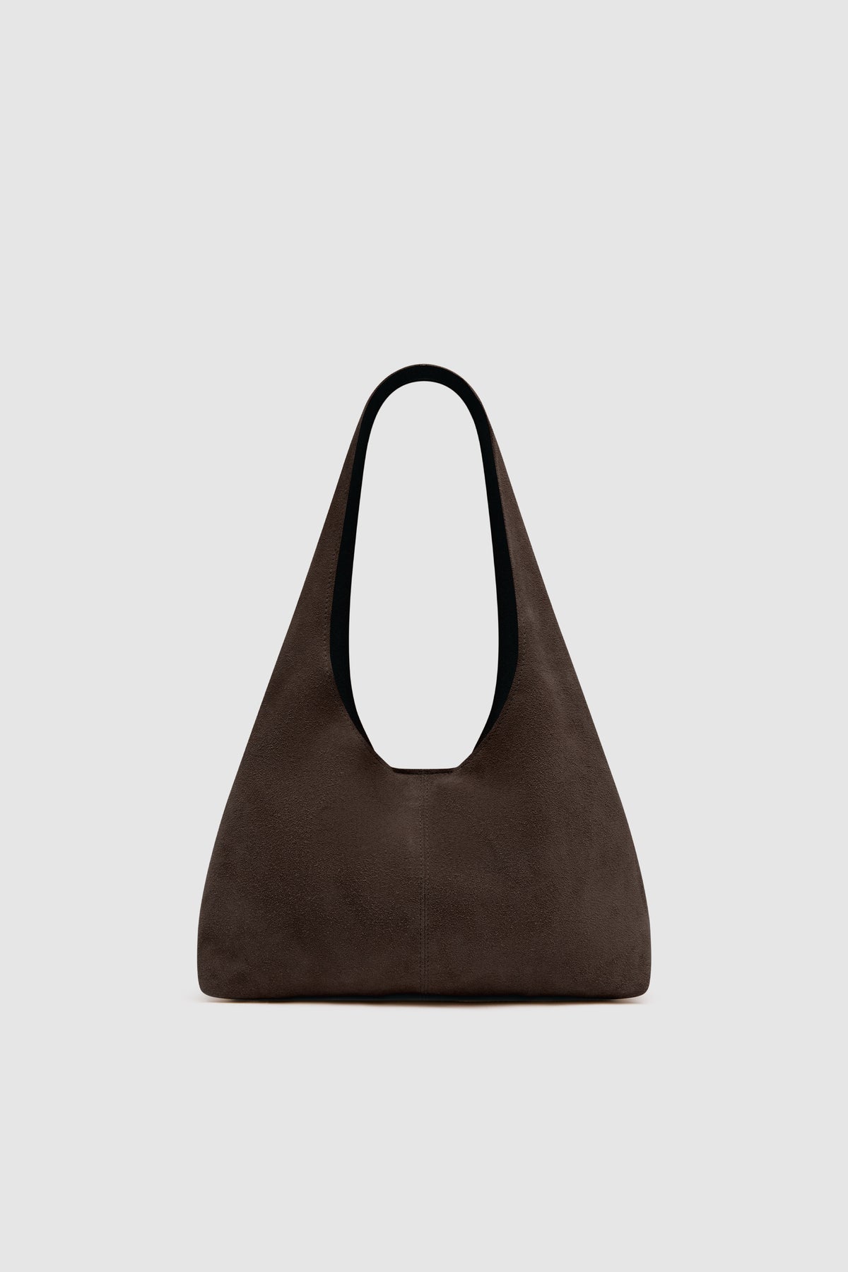 Suede Soft Bag - Coffee