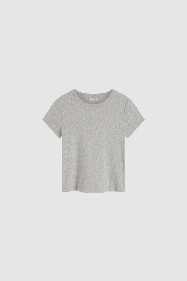 Organic Cotton Baby Tee - Grey Marle