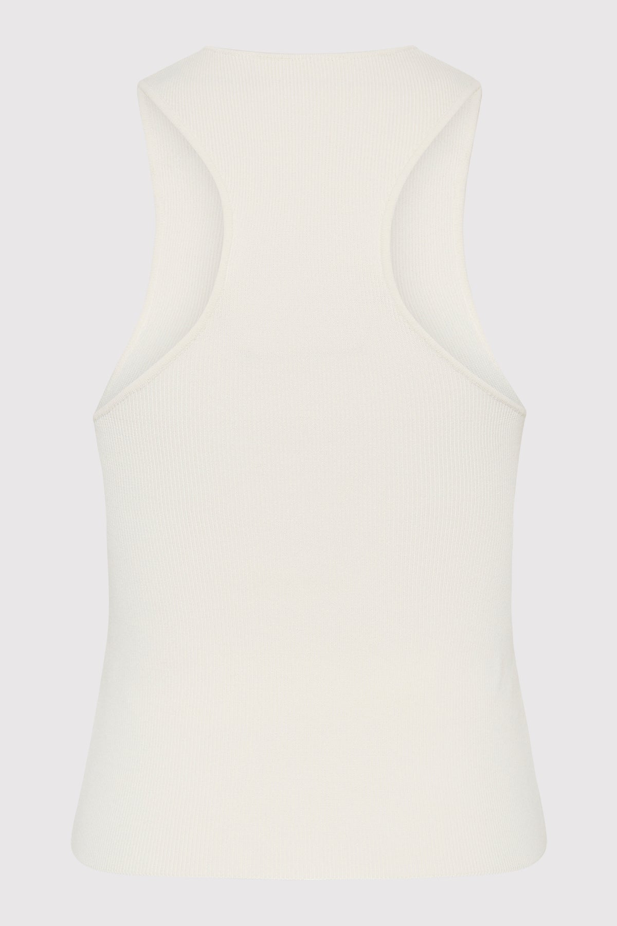 Sculpted Knit Top - Off White